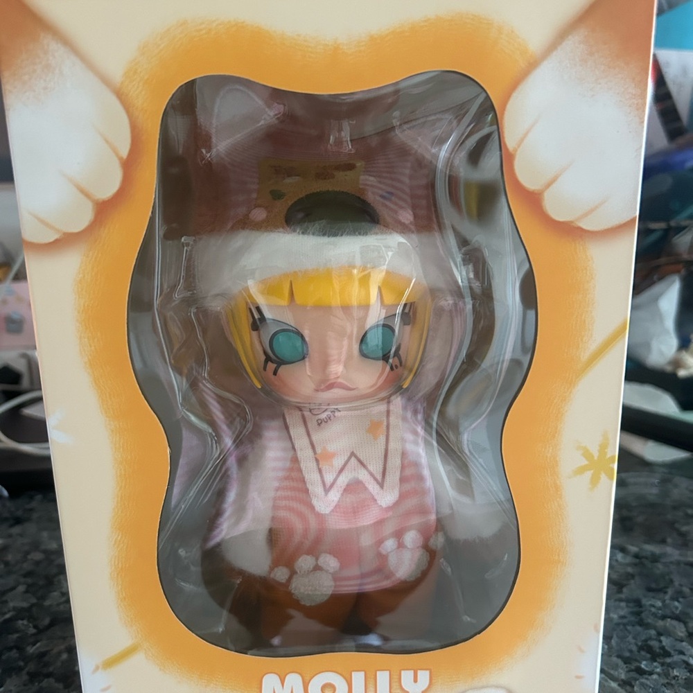 Molly hugging 100% authentic